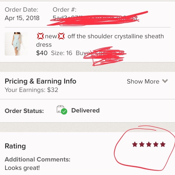 💢Last one💢 stunning honey puff pink sheath dress - Picture 6 of 6